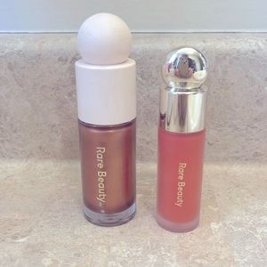 Rare Beauty Liquid Luminizer and Blush